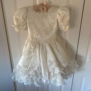 Vintage Lida California Girls Formal Pageant Dress Size 8